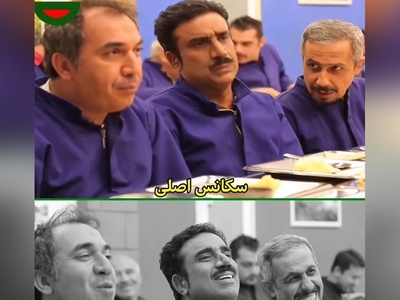 ویدئو/یادی کنیم از خنده‌دارترین سکانس از پشت صحنه «درحاشیه» جواد رضویان به مهران غفوریان: تو یه گاو بی شعوری😂