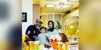 فیلم/ نگاهی به چیدمان باشکوه منزل مهران غفوریان بازیگر سریال «زیر آسمان شهر» و همسرش/ از اتاق بیلیارد و اتاق تاب بازی ویژه هانا تا لوسترهای اعیانی و کابینت های مدرن