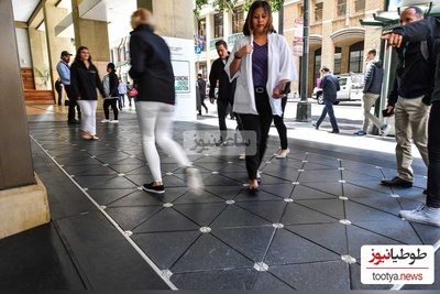 تولید برق از قدم زدن عادی مردم ژاپن در خیابان ها!؛ دیگه دارن از همه چیز برق تولید میکنن😳+ویدئو