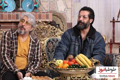(ویدئو) نگاهی به چیدمان فوق لاکچری منزل فیروز کریمی در شام ایرانی/ عجب دست پختی داره
