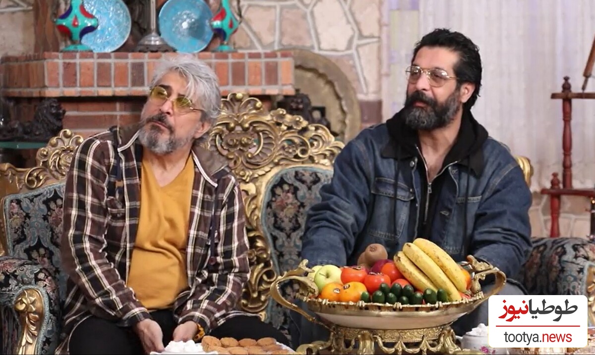 (ویدئو) نگاهی به چیدمان فوق لاکچری منزل فیروز کریمی در شام ایرانی/ عجب دست پختی داره