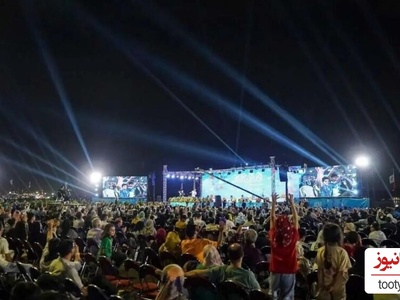 کنسرت هزاران نفری میدان انقلاب با اجرای مصطفی راغب، حامد همایون، میثم ابراهیمی و پرواز همای