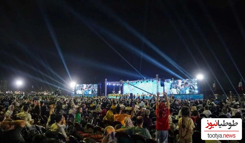 کنسرت هزاران نفری میدان انقلاب با اجرای مصطفی راغب، حامد همایون، میثم ابراهیمی و پرواز همای