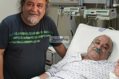 حضور بازیگران ایرانی بر تن بی جان محمد کاسبی در بیمارستان/ جواد عزتی، مازیار لرستانی، مهوش وقاری، عباس جمشیدی فر، حسین یاری، فرهاد قائمیان و...