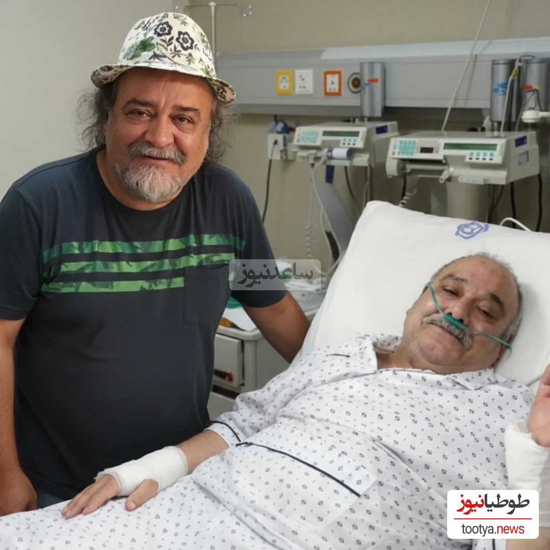 حضور بازیگران ایرانی بر تن بی جان محمد کاسبی در بیمارستان/ جواد عزتی، مازیار لرستانی، مهوش وقاری، عباس جمشیدی فر، حسین یاری، فرهاد قائمیان و...