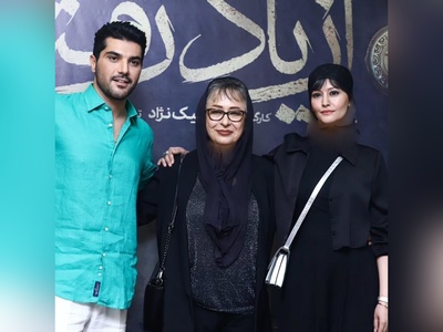 لحظه ورود باشکوه «سینا مهراد» به اکران سریال «از یادرفته»  با تیپ و استایل منحصربه فرد+ فیلم