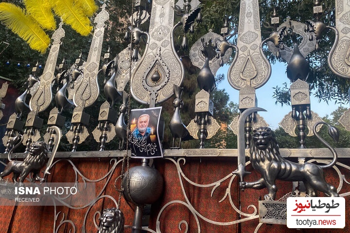 مراسم یادبود اکبر عبدی در نازی آباد