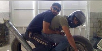 اقدام خنده دار اوستا مکانیک اهوازی با تبدیل لاستیک سمند و دستگاه تعویض لاستیک به میز ناهارخوری اگه خلاقیت نیست پس چیه؟