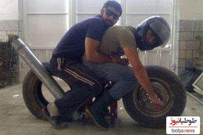 اقدام خنده دار اوستا مکانیک اهوازی با تبدیل لاستیک سمند و دستگاه تعویض لاستیک به میز ناهارخوری اگه خلاقیت نیست پس چیه؟