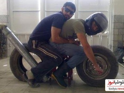 اقدام خنده دار اوستا مکانیک اهوازی با تبدیل لاستیک سمند و دستگاه تعویض لاستیک به میز ناهارخوری اگه خلاقیت نیست پس چیه؟