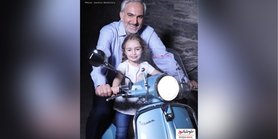 گشتی در منزل شاهانه و شیک «بیژن بنفشه‌خواه» و همسر خوش سلیقه‌اش/ از مبلمان چرم و آباژور تا آشپزخانه شیک