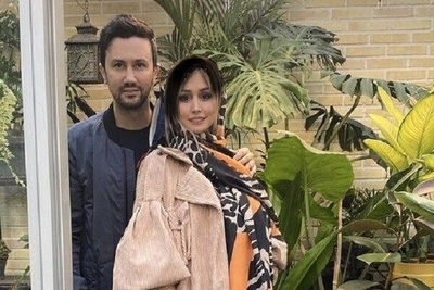 یادی کنیم از لباس عروش شیک و زیبای سپیده بزمی پور  همسر  شاهرخ استخری، هاتف سریال دلدادگان/ شیک و منحصربه فرد