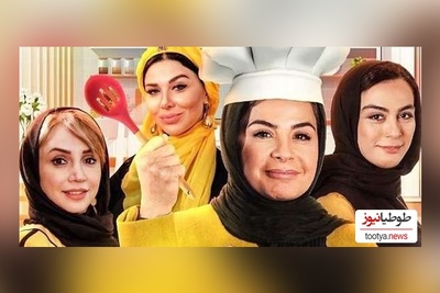 نگاهی به چیدمان منزل شاهانه و لاکچری سیما تیرانداز در شام ایرانی/ از فرش ایرانی تا مبلمان سلطنتی و ....