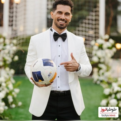 فیلم/نگاهی به میکاپ و آماده شدن اُمید عالیشاه، کاپیتان پرسپولیس در روز عروسیش/ چقدر تغییر کرد به نظرتون؟