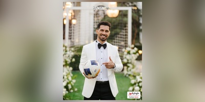 فیلم/نگاهی به میکاپ و آماده شدن اُمید عالیشاه، کاپیتان پرسپولیس در روز عروسیش/ چقدر تغییر کرد به نظرتون؟