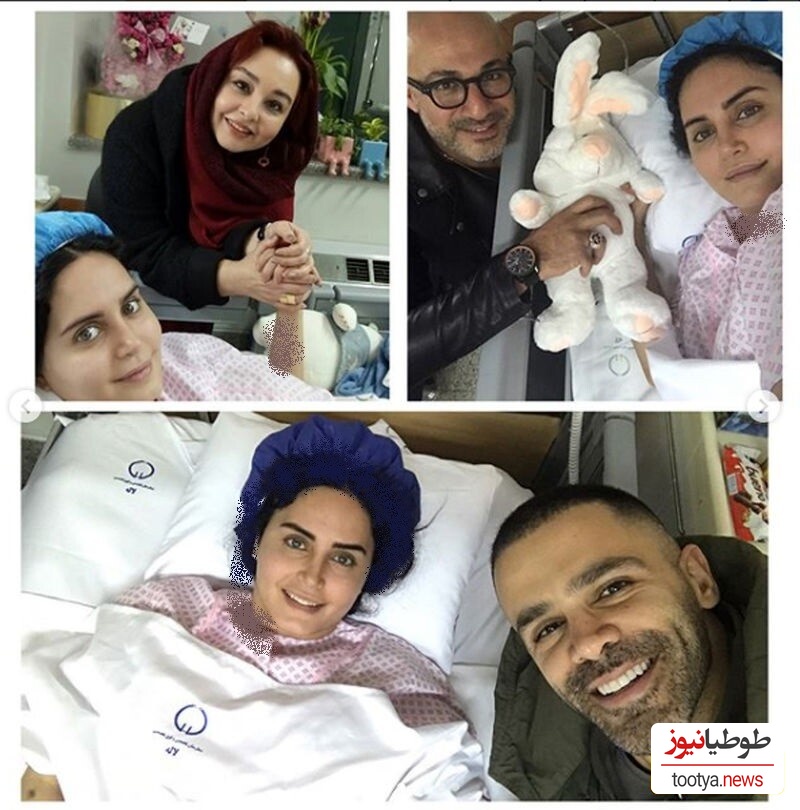 عیادت از الناز شاکردوست