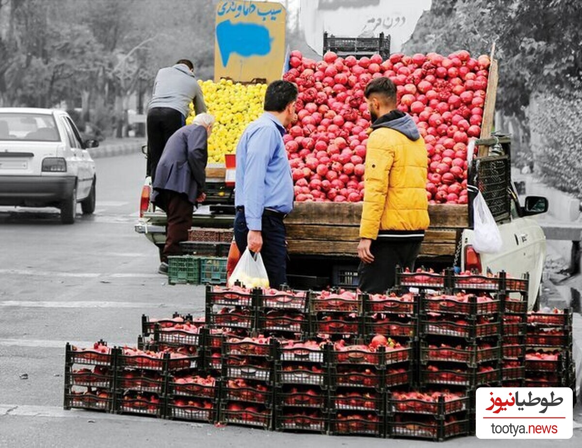 (عکس) خلاقیت جالب و خنده دار میوه فروش با ماکت محمدرضا گلزار / آخه محمدرضا گلزار و موز فروشی؟! 🤣