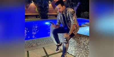 چرخی در منزل شاهانه و شیک «مجید واشقانی»/ از استخر و مبلمان مدرن تا دکوری‌های هنری و کتابخانه پر از کتاب