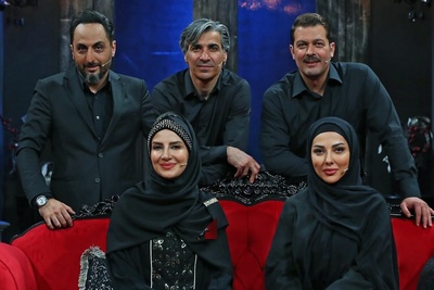 شوکه شدن و ترس خاله شادونه در تلویزیون؛بیچاره از حیرت نفسش بالا نیومد+ویدیو