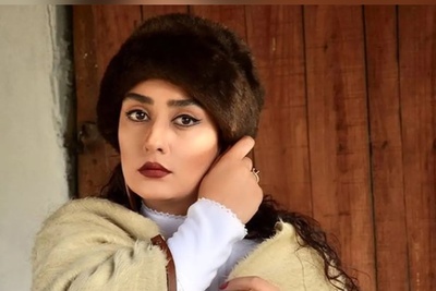 تصویر هنری و جذاب الهام طهموری با استایل شیک و جذاب
