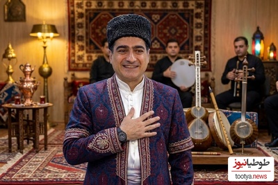 شب نشینی همایون شجریان با مردم مهمان نواز مرند که میلیون ها بار دیده شد+عکس