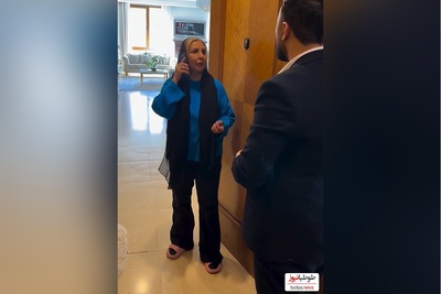 ویدئو/گشتی در ن منزل شاهانه و مجلل مرجانه گلچین، بازیگر سریال «بامداد خُمار» / از مبلمان سلطنتی و مدرن و اتاق افتخار آفرینی تا لوسترهای مُدرن