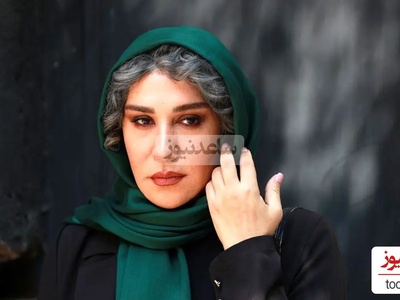 نسیم ادبی با این میکاپ جیییغ و لنز رنگی قابل شناسایی نیست 😮