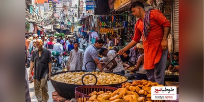 خلاقیت تحسین‌برانگیز و خنده‌دار " آشپز هندی" در روش جدید آشپزی حماسه آفرید/ ورژن جدید آشپزی که تا حالا ندیدین😂