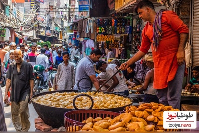 خلاقیت تحسین‌برانگیز و خنده‌دار " آشپز هندی" در روش جدید آشپزی حماسه آفرید/ ورژن جدید آشپزی که تا حالا ندیدین😂