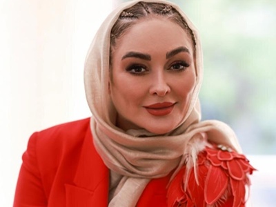 تاج عروس عربی زیبا و پرکار الهام حمیدی بازیگر خوب کشورمان😍👌