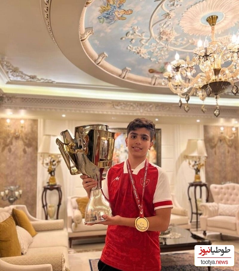 چیدمان منزل علیرضا بیرانوند