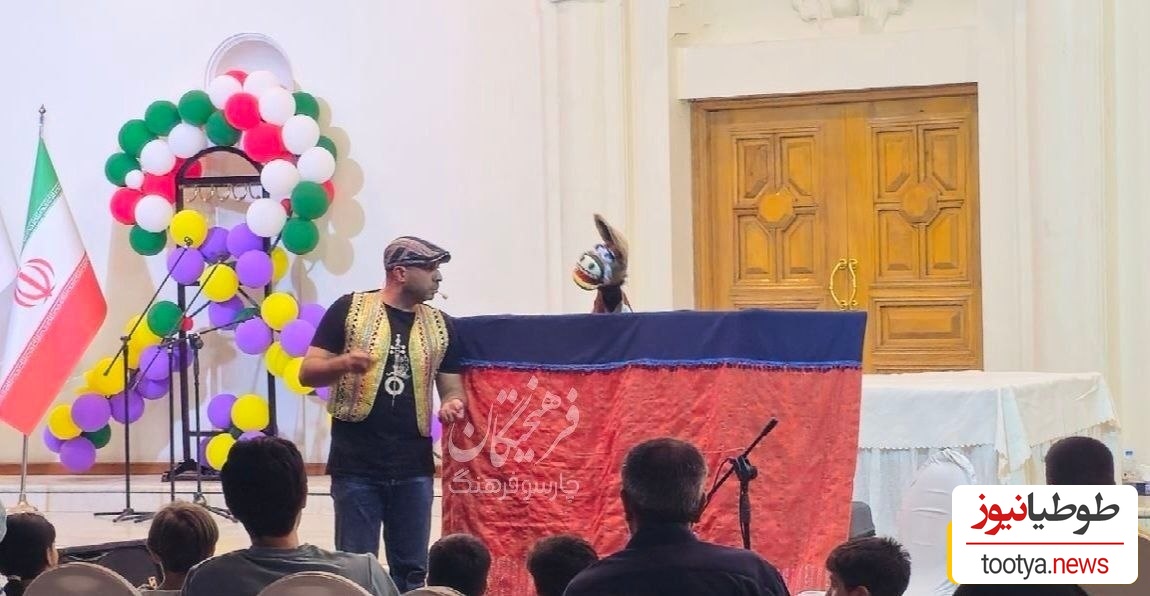 دیدار صمیمانه هنرمندان با کودکان آسیب دیده از جنگ