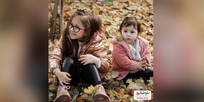 نگاهی به منظره چشم نواز از آفتاب گرفتن نبات،دختر کوچولوی شاهرخ استخری و دوستش در بلژیک/ قرتی خانوم ضدآفتابم میزنه!