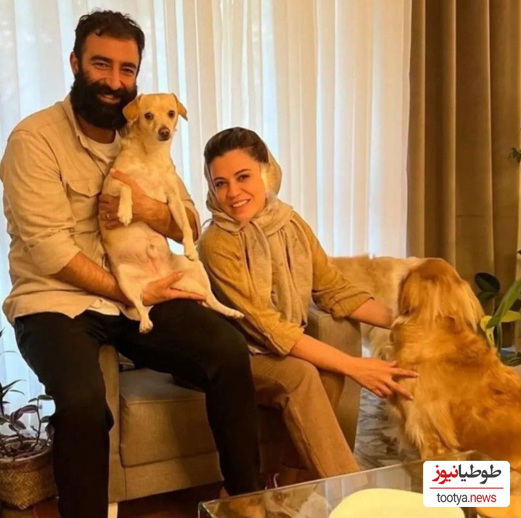 نگاهی به چیدمان منزل لاکچری و مدرن «شیدا خلیق» و همسر هنرمندش «کیوان ساکتاف»: مزین با فرش های ایرانی و حیوانات خانگی دوست داشتنی