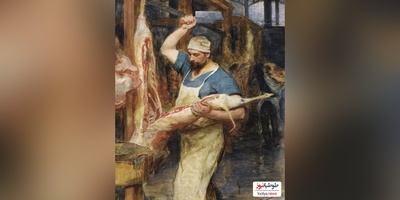 خلاقیت خنده‌دار قصاب ایرانی در چیدمان گوشت داخل مغازه حماسه آفرید/ وقتی عاشق بدنسازی هستی کنارش قصابی رو هم ادامه میدی😂