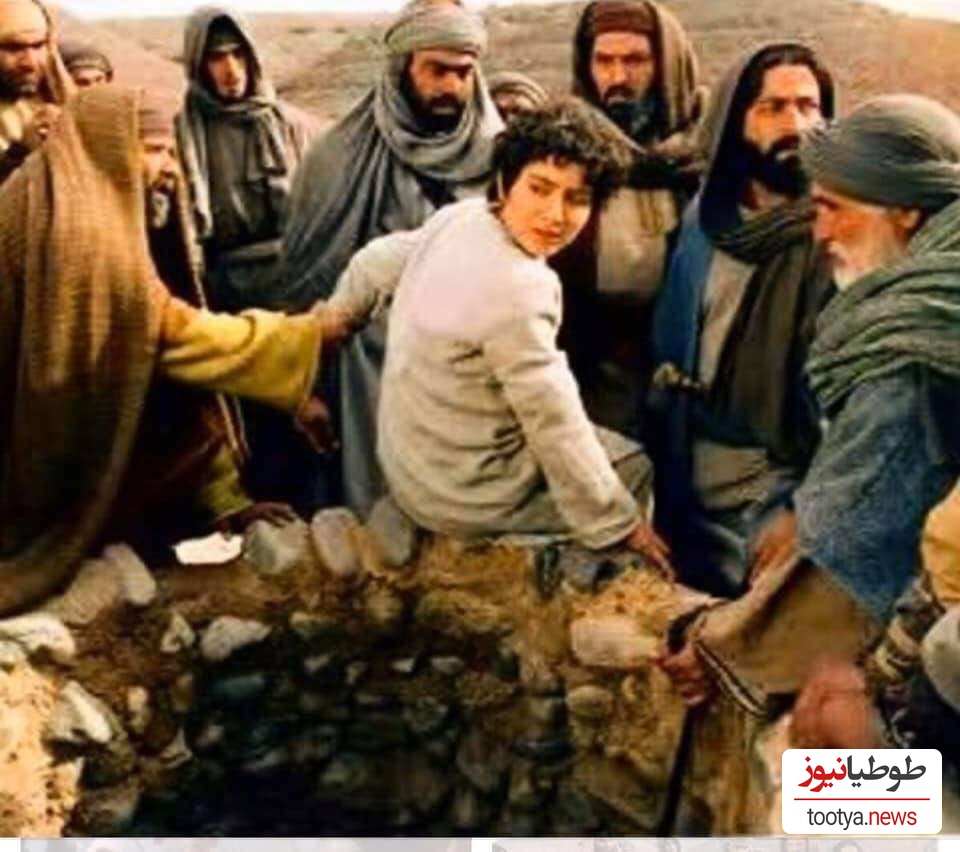فیلم/ پشت صحنه انداختن یوسف به درون چاه توسط برادران شرورش