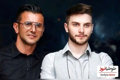 (ویدئو) شباهت جنجالی دارا حیایی به پدرش امین حیایی؛ دارا از خودش امین حیایی تره😂