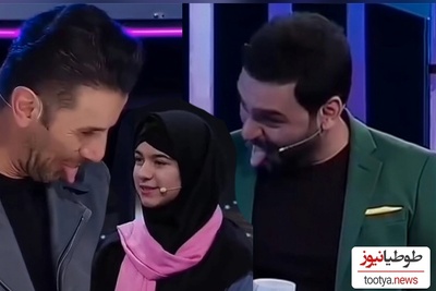 شوخی منشوری احسان علیخانی با امین حیایی؛ این دیگه چه مدل سلام کردنه؟! (فقط آخرش)