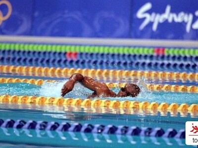 (عکس) عجیبترین و غیر قابل باورترین قهرمانی المپیک / شناگر غرق شده، قهرمان شد!/ در تاریخ المپیک و در رقابت های شنا یک نام جاودانه شد!