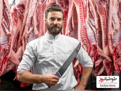 قصابی که هنرمند از آب درآمد؛ وقتی ویترین مغازه تبدیل به موزه می‌شود!/ هنرنمایی با چرخ‌گوشت!