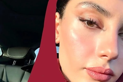 استایل شیک ترلان پروانه با کلا زرد لیمویی و یک کاپ قهوه!