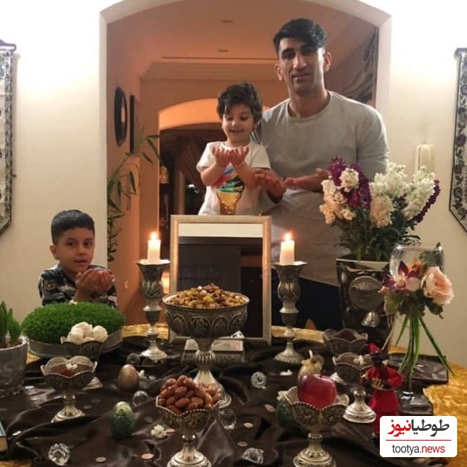 چیدمان منزل علیرضا بیرانوند