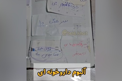 خلاقیت خنده‌دار هموطن های  خوش ذوق در ایجاد آلبوم داروخانه ای حماسه آفرید/ اینجا دیگه هنر نزد ایرانیان نیست بنظرم😂