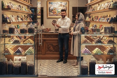 خلاقیت خنده دار شکلات‌فروش هرمزگانی برای نسیه ندادن به مشتری کمر عذر و بهانه را به 10 قسمت مساوی تقسیم کرد +عکس / من شیفته سلولهای مغزت شدم😂