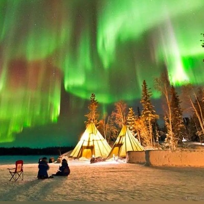 شب هایی که مثل روز روشن است!؛ اتفاق باورنکردنی و تماشایی در دل شب های تاریک سوئد+ویدئو