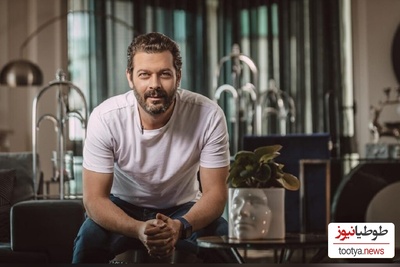 نگاهی به دکوراسیون خانه پژمان بازغی؛ از پرده‌هایی چندرنگ و مبلمانی ساده تا نصب گلیم روی دیوار، لوستر کریستالی قدیمی و آنتیک‌هایی که حال و هوای شمال رو داره+ویدیو