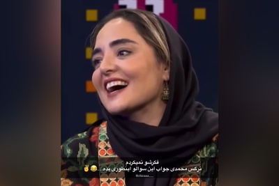 فیلم/نرگس محمدی: من رانندگی می کنم مادرشوهرم جلو میشینه علی هم خواست پشت سرمون بیاد😂