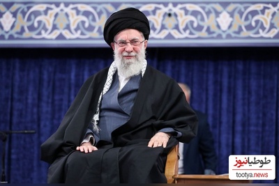 لحظاتی دیدنی و صمیمی از تعارف کردن خرما به مهمانان توسط رهبر انقلاب در افطاری بیت رهبری +ویدیو