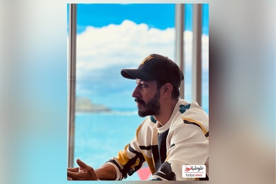 نگاهی به دکوراسیون منزل شاهانه و مجلل خونه مجردی بهرام افشاری «بهتاشِ پایتخت»/ از حیاط سرسبز نوستالژیک تا تابلوهای هنری و آباژور اعیانی