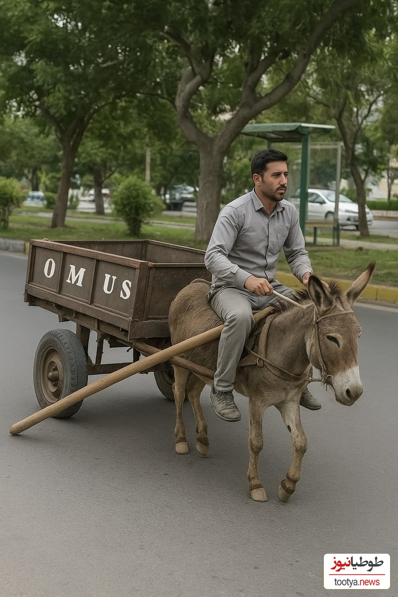 خلاقیت خنده دار راننده باری در تعمیر موتورش با کمترین امکانات حماسه آفرید/ بفرما تکنولوژی😂